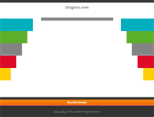 Tablet Screenshot of dragbox.com